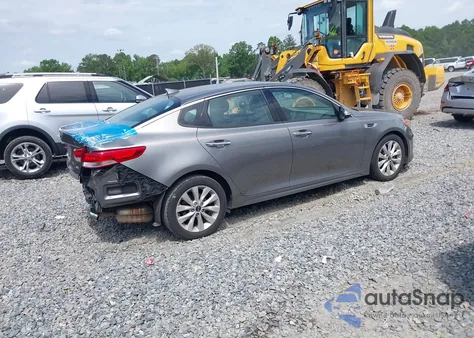 2017 Kia Optima Ex из США, поврежденный, VIN 5XXGU4L32HG175960